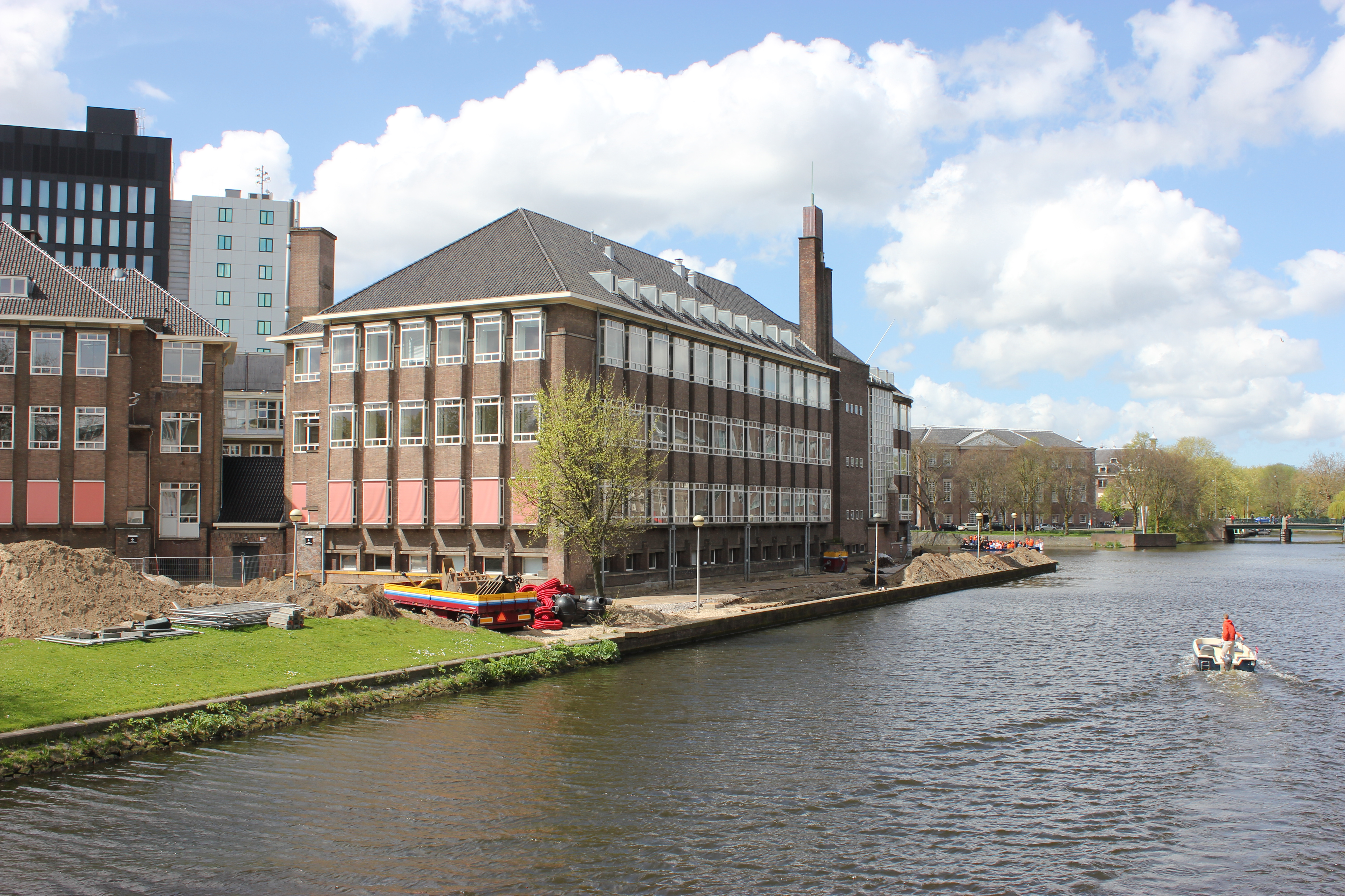 Faculteitsgebouw psychologie van de UVA, Amsterdam Roeterseiland